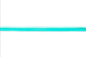 Elastisches Paspelband, glänzend, 10 mm, türkis, mint, 1 Meter